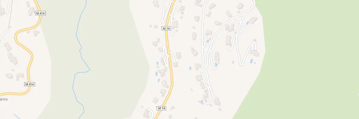 Plan du 1971 Rte de Nice à Aspremont