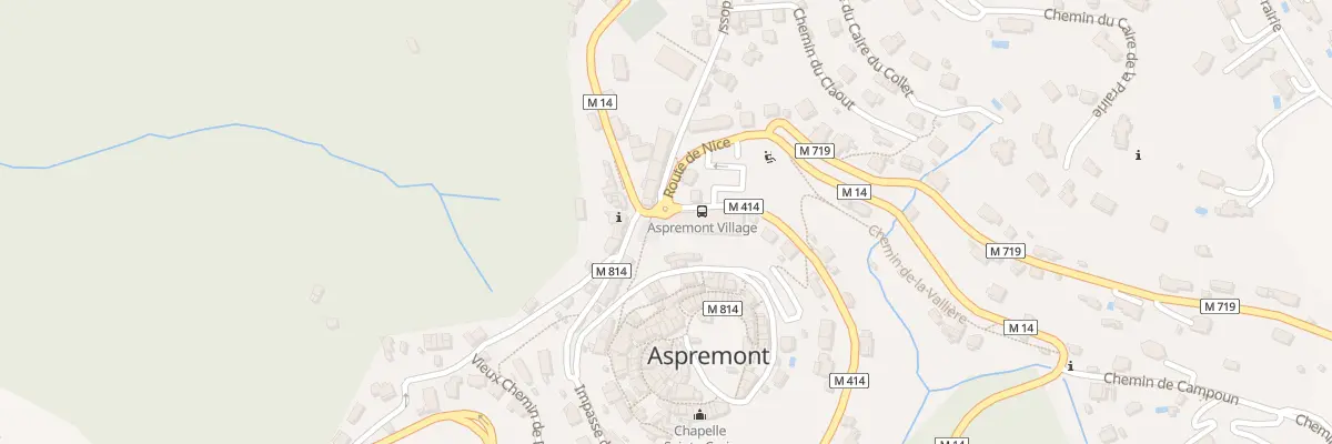 Plan du 10A Rte de Colomars à Aspremont