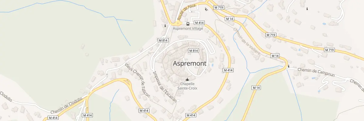 Plan du 1 Pl Leandre Astraudo à Aspremont