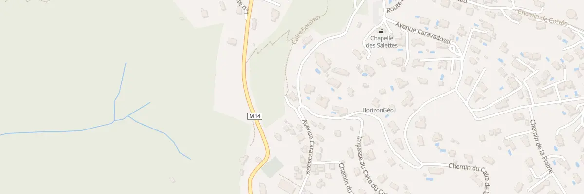 Plan du 269 Av Caravadossi à Aspremont