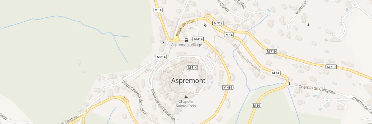 Plan du 31 Rue du Carriée à Aspremont