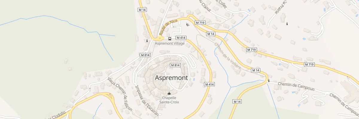 Plan du 5A Rue du Bastion à Aspremont