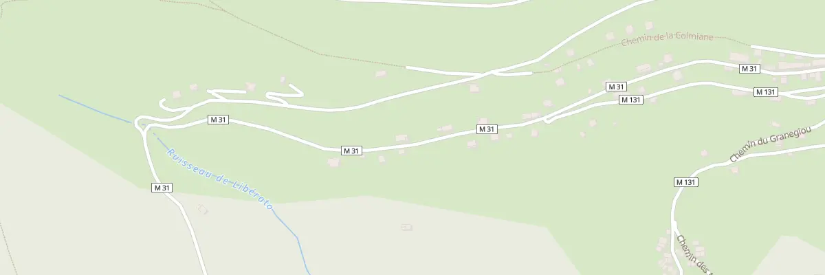Plan du 696 Rte de la Forêt à Venanson
