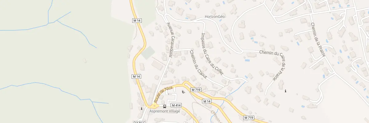 Plan du 80 Av Caravadossi à Aspremont