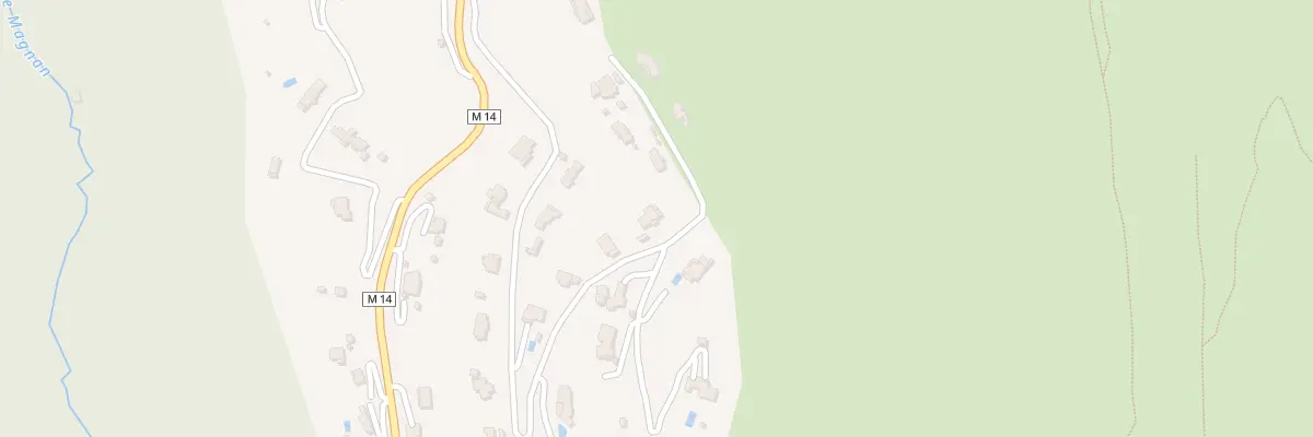 Plan du 1625 Rte de Nice à Aspremont