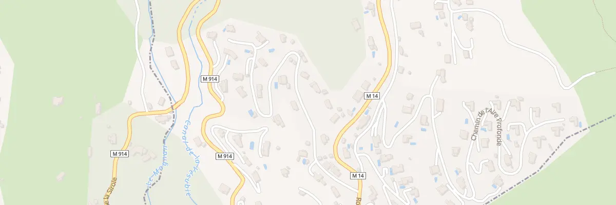 Plan du 4554 Rte de Nice à Aspremont