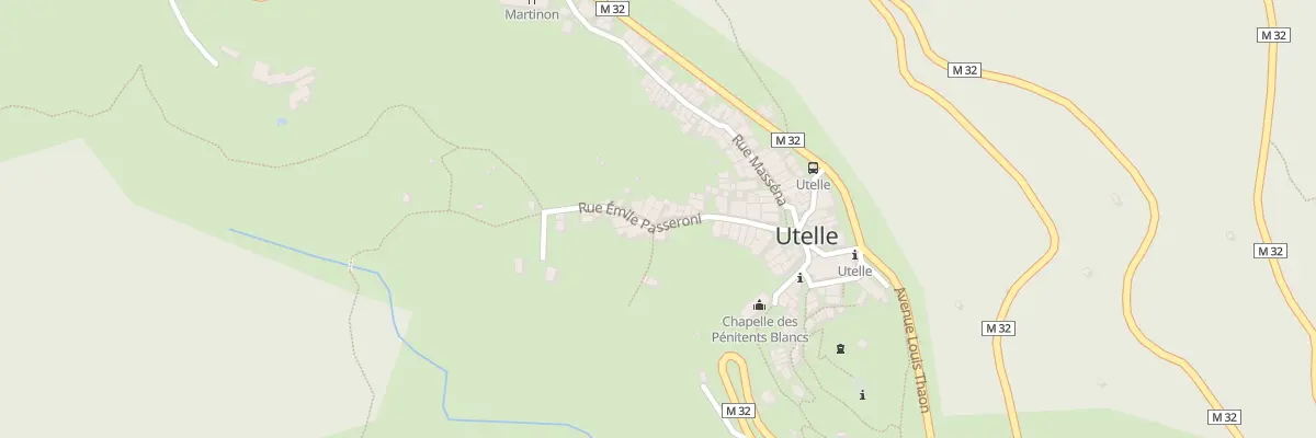 Plan du 5340 Rue Emile Passeroni à Utelle