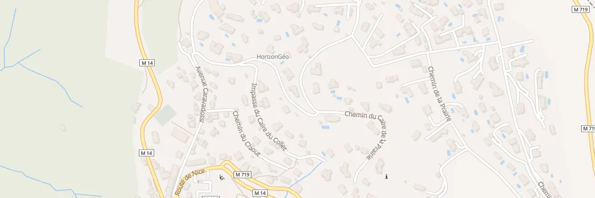 Plan du 579 Av Caravadossi à Aspremont