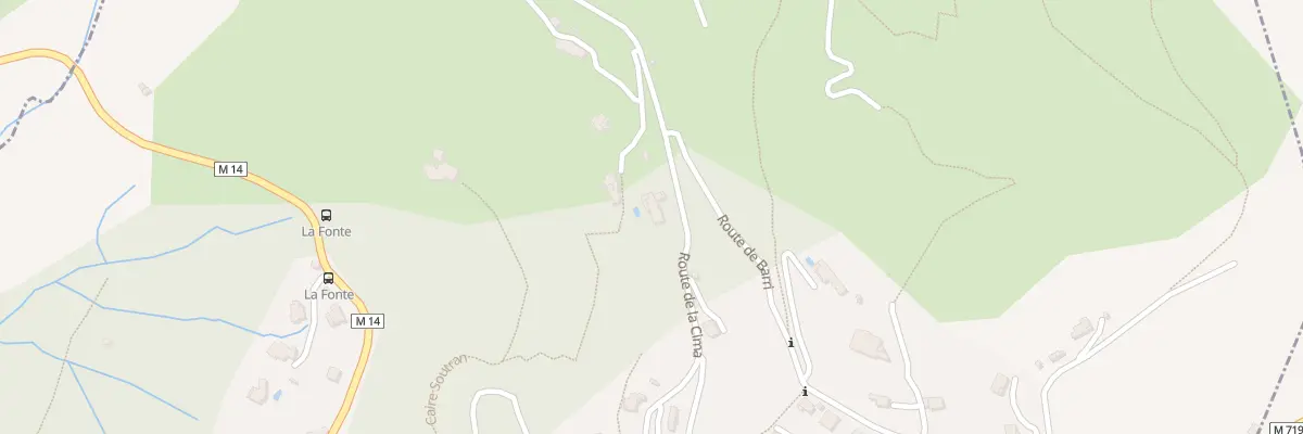 Plan du 313 Rte de la Cima à Aspremont