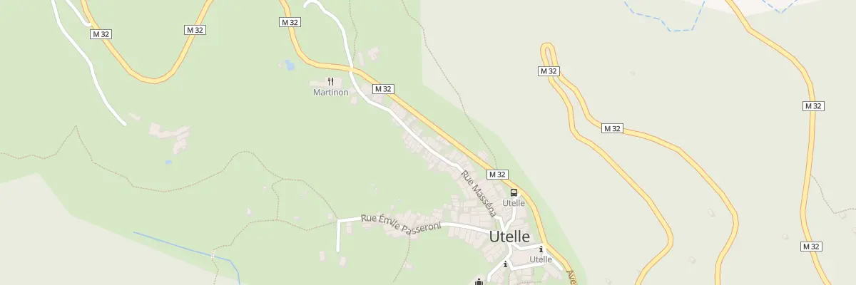 Plan du 5390 Le Village à Utelle
