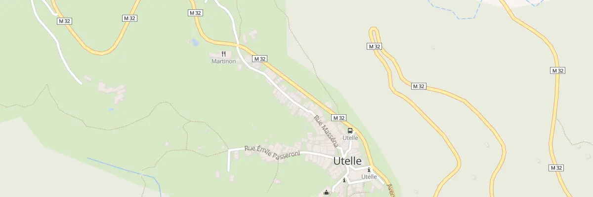 Plan du 5389 Rue Massena à Utelle