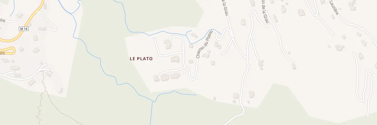 Plan du 316B Che du Platon à Saint-Blaise
