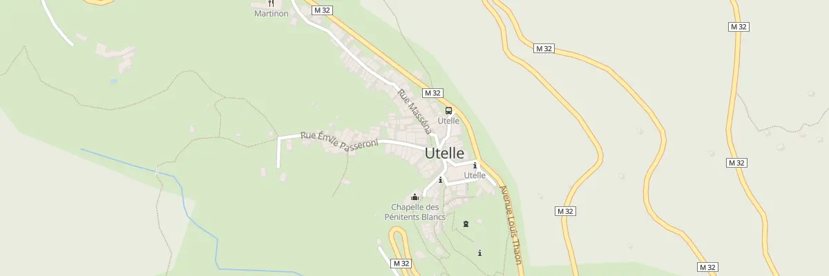 Plan du 5346 Le Village à Utelle