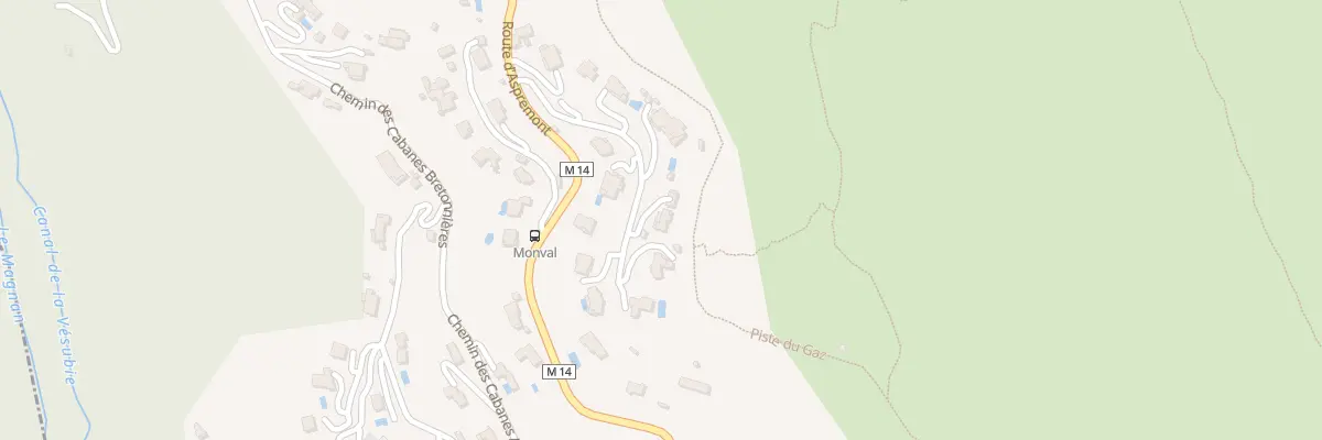 Plan du 3257 Rte de Nice à Aspremont
