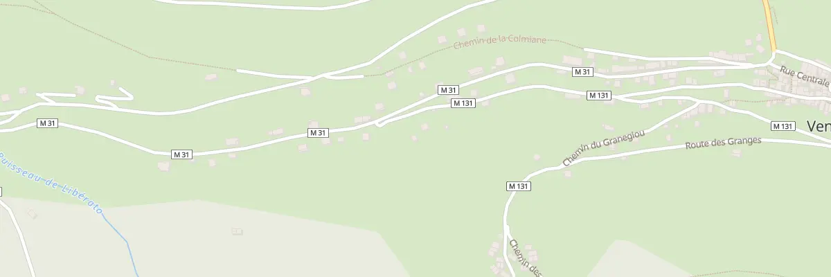 Plan du 53 Che de St Roch à Venanson