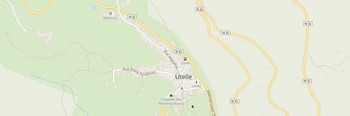 Plan du 5370 Le Village à Utelle