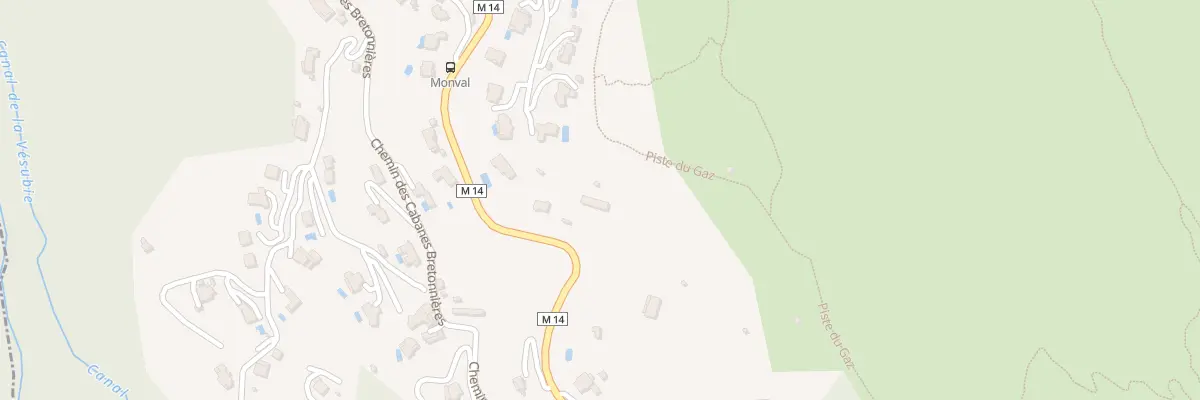 Plan du 3637 Rte de Nice à Aspremont