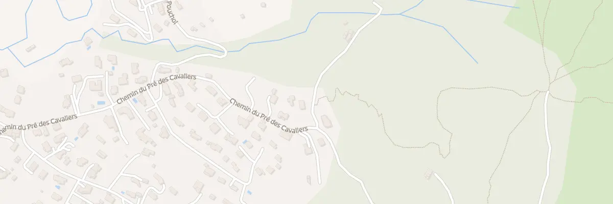 Plan du 1033 Che Pre des Cavaliers à Levens
