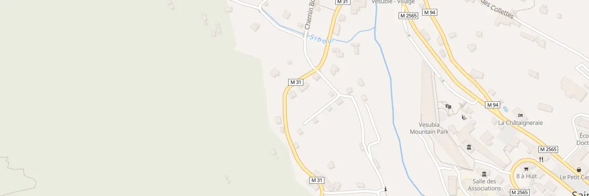 Plan du 5 Vernet à Saint-Martin-Vésubie