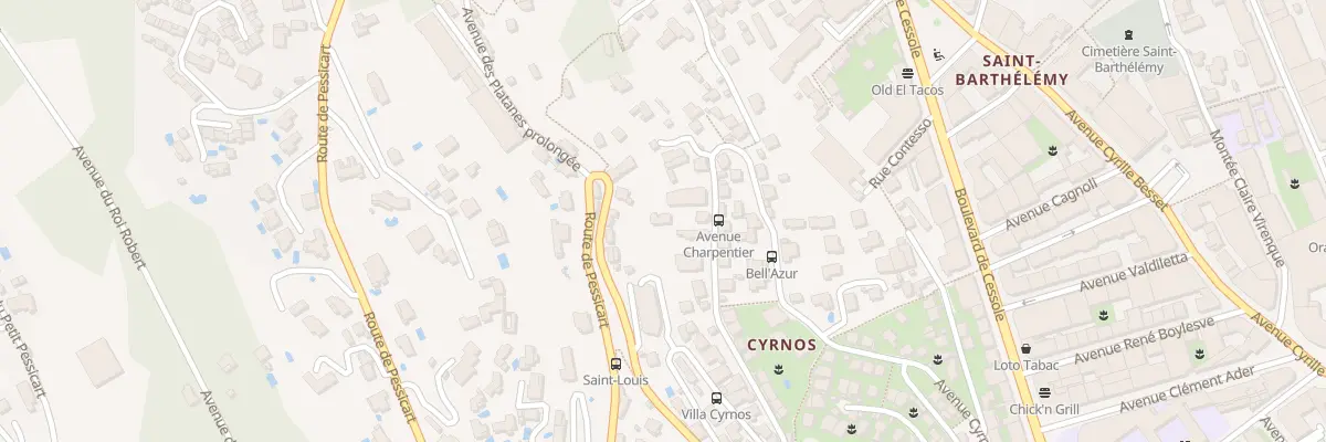 Plan du 78 Av Cyrnos à Nice