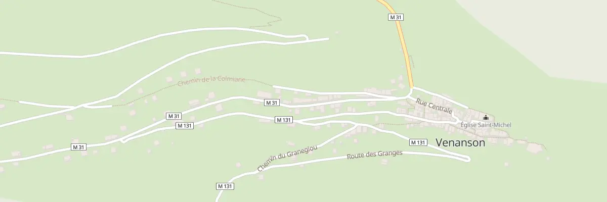 Plan du 143 Rte de la Forêt à Venanson