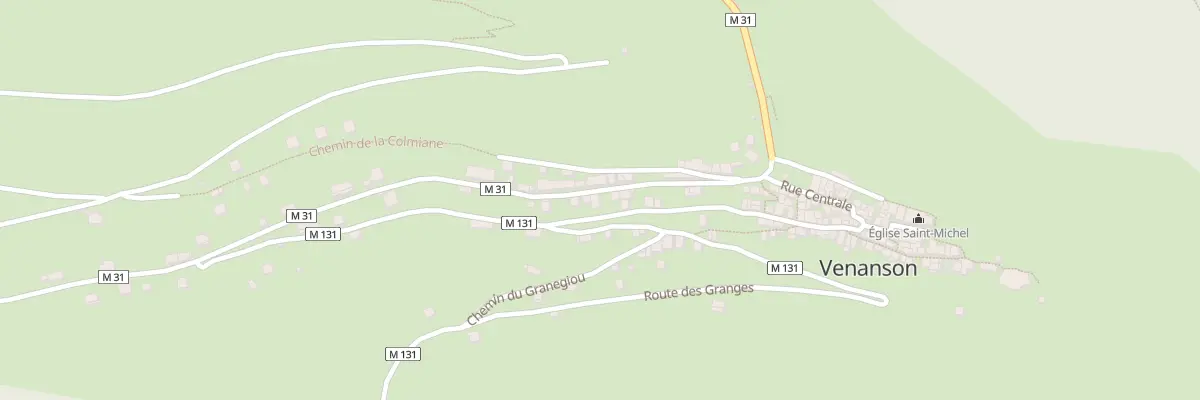 Plan du 125 Rte de la Forêt à Venanson
