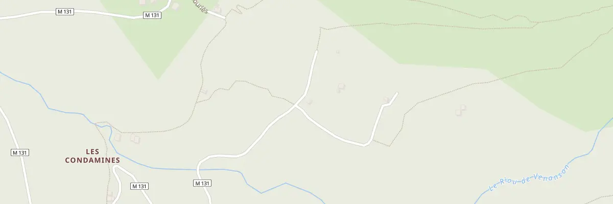 Plan du 5244 Les Camps à Venanson