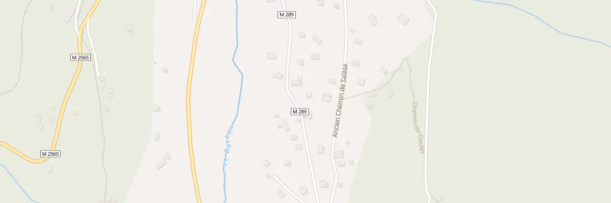 Plan du 793 Av Charles Boissier à Saint-Martin-Vésubie