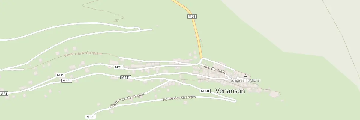 Plan du 32 Che de la Colmiane à Venanson