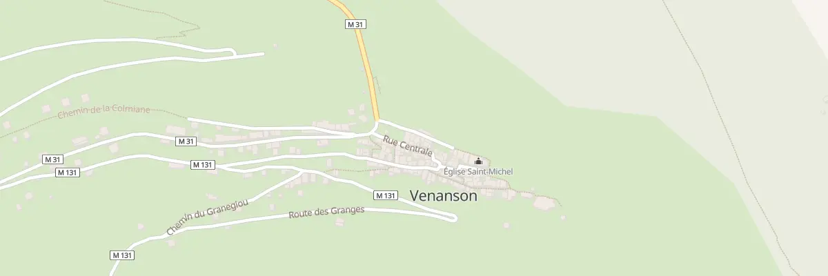 Plan du 2 Rue de la Frairie à Venanson