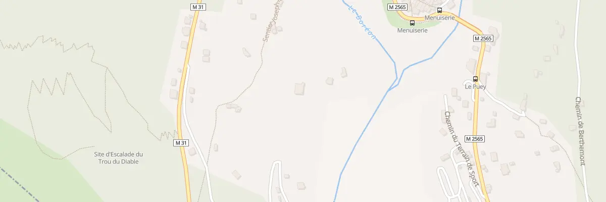 Plan du 123B Sen Noir à Saint-Martin-Vésubie