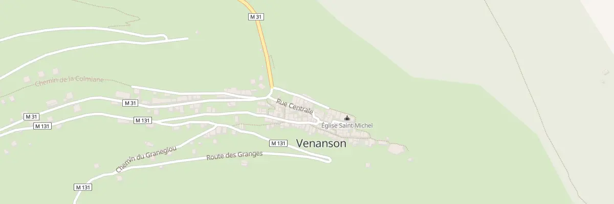Plan du 2 Imp de la Frairie à Venanson