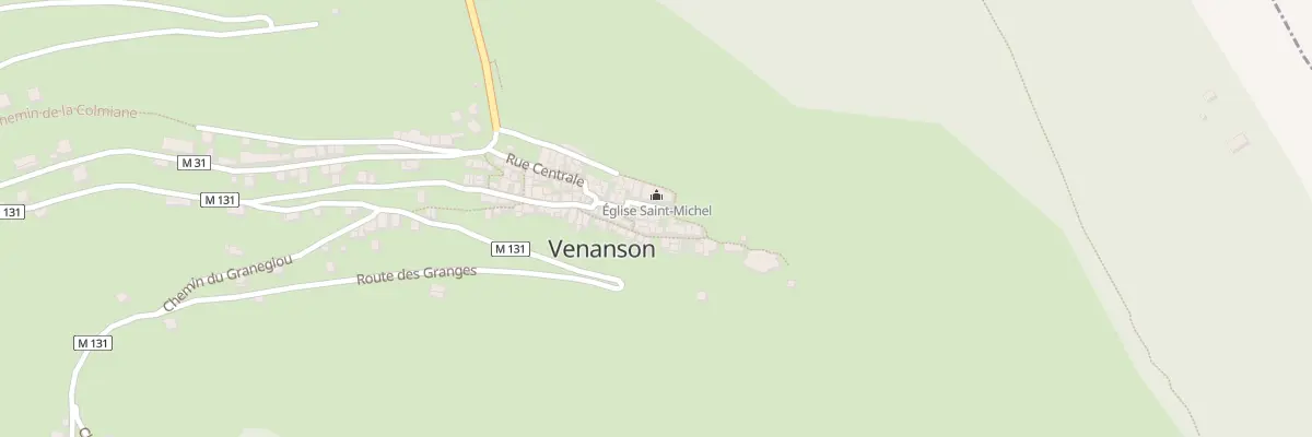 Plan du 4 Pl de l’Eglise à Venanson