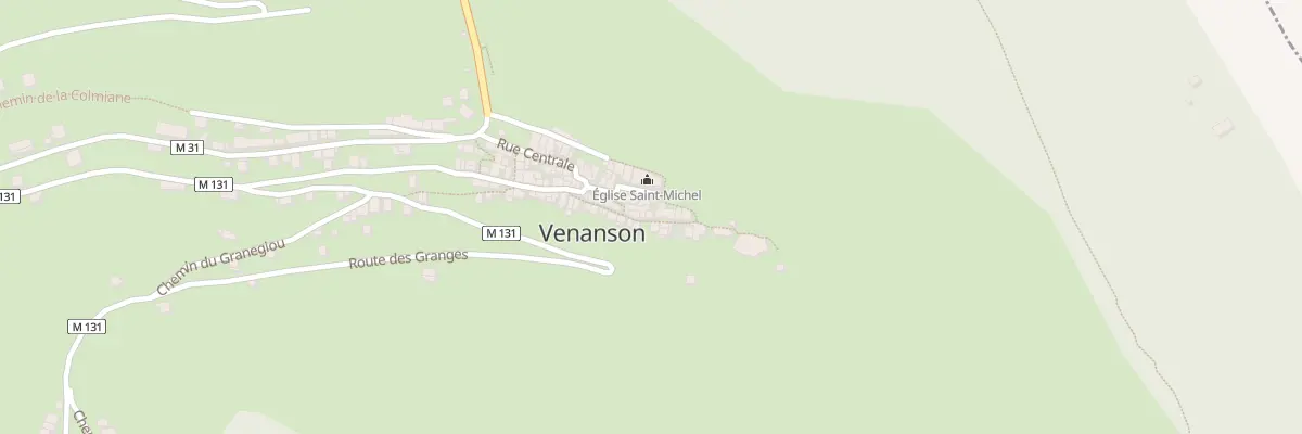 Plan du 2 Rue du Four à Venanson