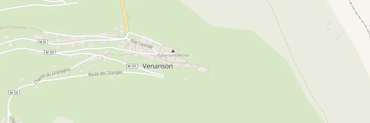 Plan du 6 Dsc du Serre à Venanson