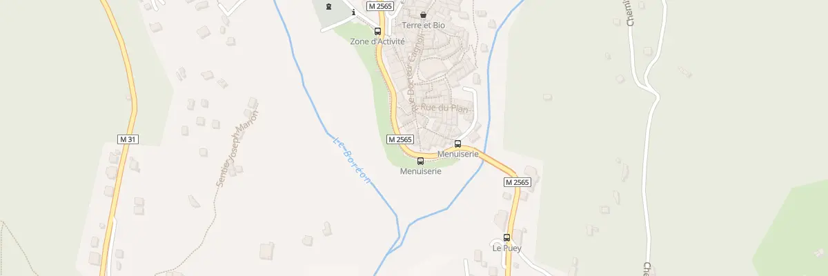 Plan du 3 Rue Docteur Cagnoli à Saint-Martin-Vésubie