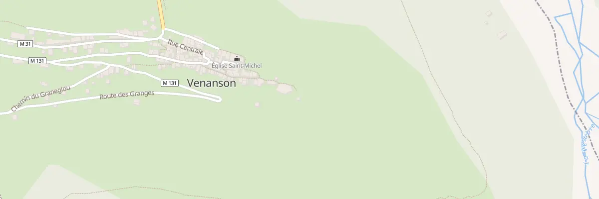Plan du 4 Che de Lirette à Venanson