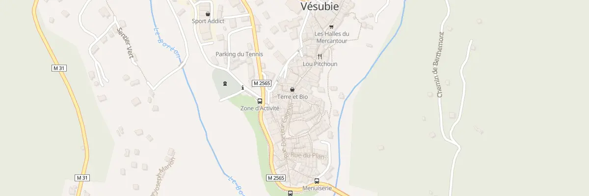 Plan du 16 Rue Docteur Cagnoli à Saint-Martin-Vésubie