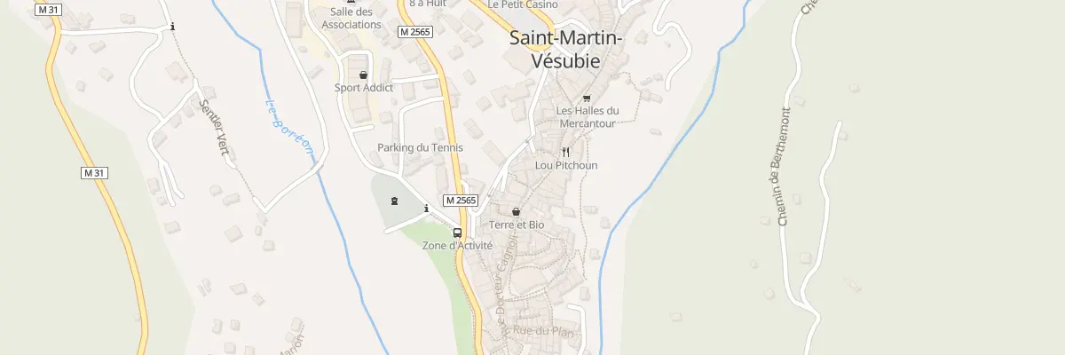 Plan du 59 Rue Docteur Cagnoli à Saint-Martin-Vésubie