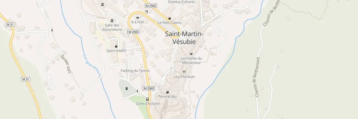 Plan du 7 Ple du Marche à Saint-Martin-Vésubie