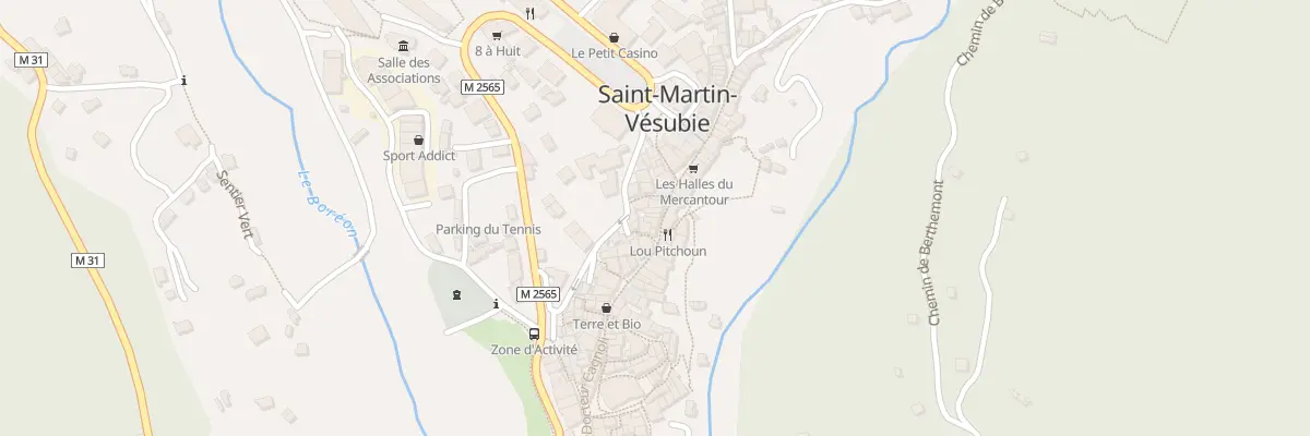 Plan du 71 Rue Docteur Cagnoli à Saint-Martin-Vésubie