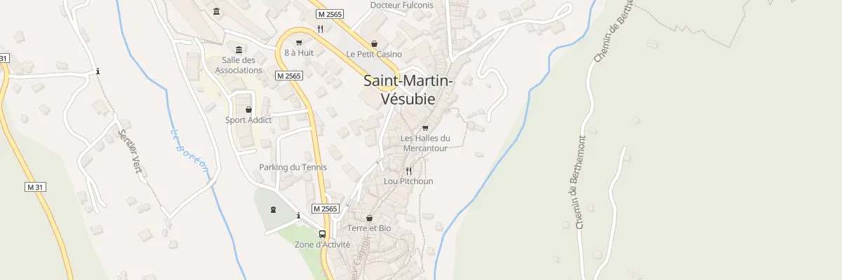 Plan du 48 Rue Docteur Cagnoli à Saint-Martin-Vésubie