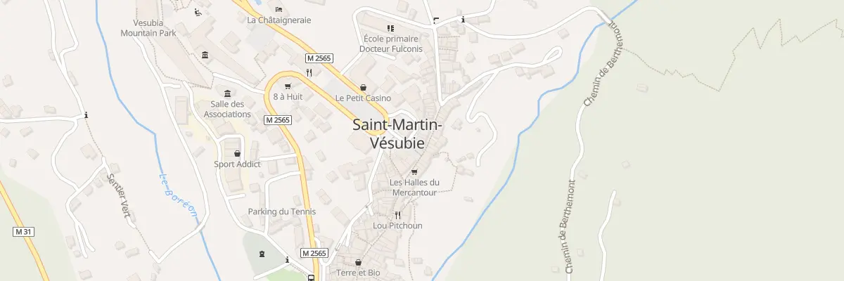 Plan du 79 Rue Docteur Cagnoli à Saint-Martin-Vésubie