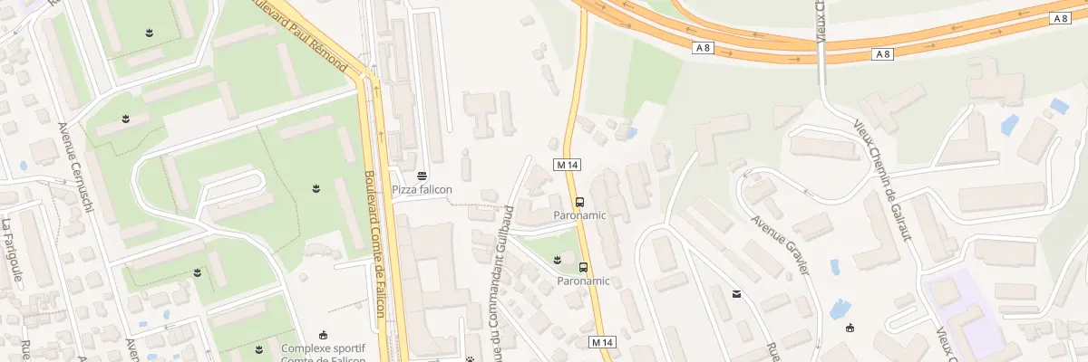 Plan du 27 Av de Gairaut à Nice