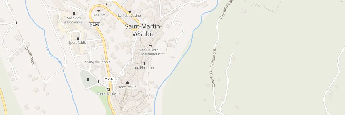 Plan du 5617A Le Village à Saint-Martin-Vésubie