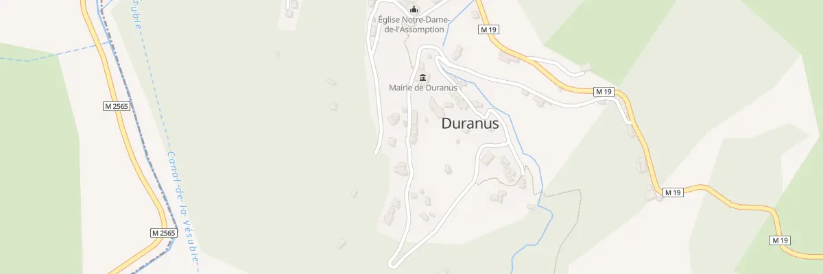 Plan du 5 Rte Francois Dalmas à Duranus