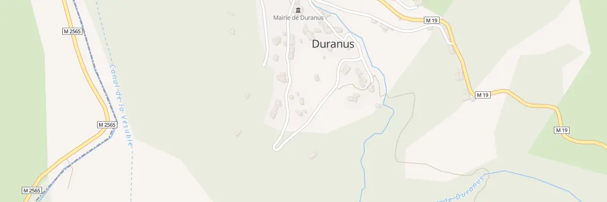 Plan du 1A Che de la Placette à Duranus