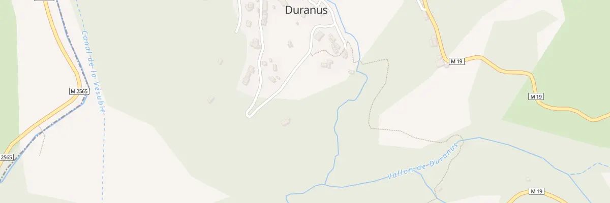 Plan du 6 Che de la Carriere à Duranus