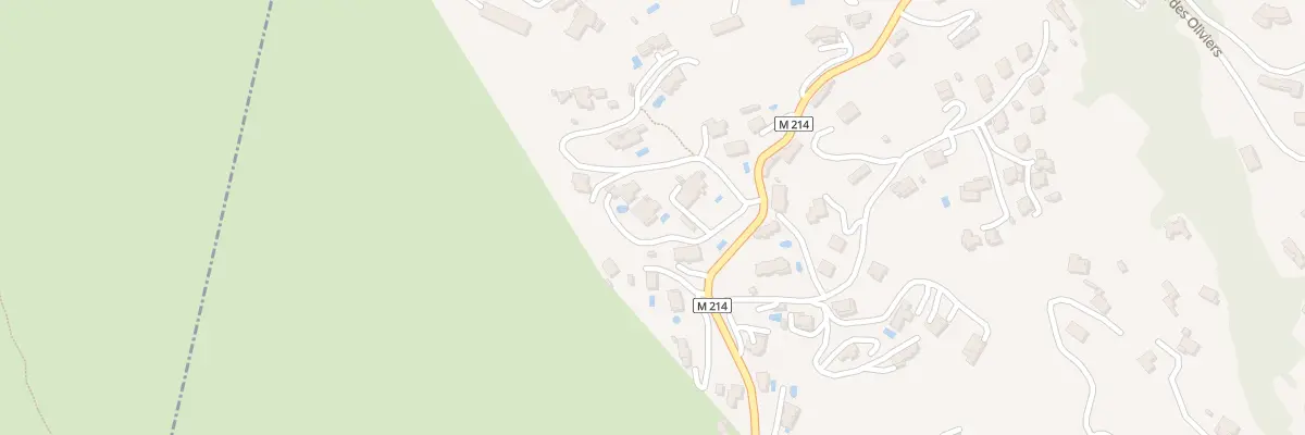 Plan du 1227 Rte du Mont-Chauve à Falicon