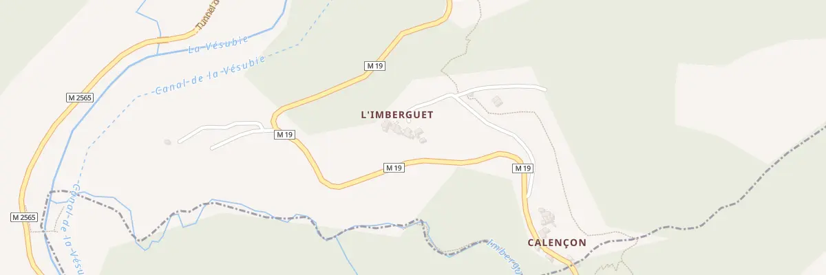 Plan du 5185 L’Imberguet à Utelle